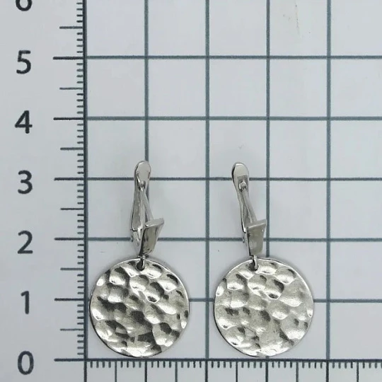 Серьги из серебра