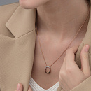 Колье золотое 66161-100 | Колье золотое 66161-100 купить по цене 77550 руб. в ювелирном магазине ⭐️ «Золотая Подкова»