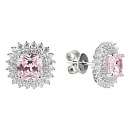 Серьги серебряные SS-B1380EC2 | Серьги серебряные SS-B1380EC2 купить по цене 8541 руб. в ювелирном магазине ⭐️ «Золотая Подкова»