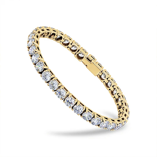 Браслет серебряный 00482-60-090506-00 поз. | Браслеты с фианитом купить по выгодной цене в ювелирном магазине ⭐️ «Золотая Подкова»