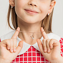 Подвеска золотая 005493-1102 | Подвеска золотая 005493-1102 купить по цене 13549 руб. в ювелирном магазине ⭐️ «Золотая Подкова»