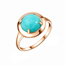 Кольцо золотое 10791732 Бирюза | Кольцо золотое 10791732 Бирюза купить по цене 60064 руб. в ювелирном магазине ⭐️ «Золотая Подкова»
