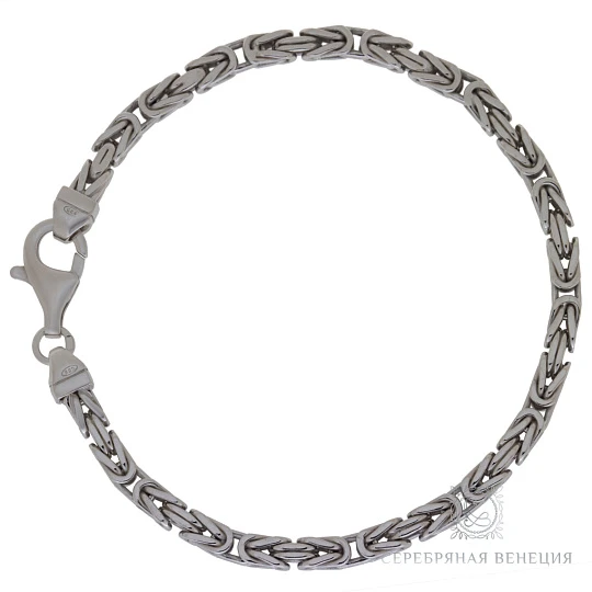 Браслет серебряный 3204R100L21 | Серебряные браслеты купить по выгодной цене в ювелирном магазине ⭐️ «Золотая Подкова»