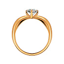 Кольцо золотое 009821-1102 | Кольцо золотое 009821-1102 купить по цене 44775 руб. в ювелирном магазине ⭐️ «Золотая Подкова»