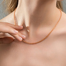 Цепь золотая Роза Ц030 П | Цепь золотая Роза Ц030 П купить по цене 107797 руб. в ювелирном магазине ⭐️ «Золотая Подкова»