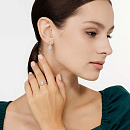 Серьги золотые 25664-100 | Серьги золотые 25664-100 купить по цене 146284 руб. в ювелирном магазине ⭐️ «Золотая Подкова»