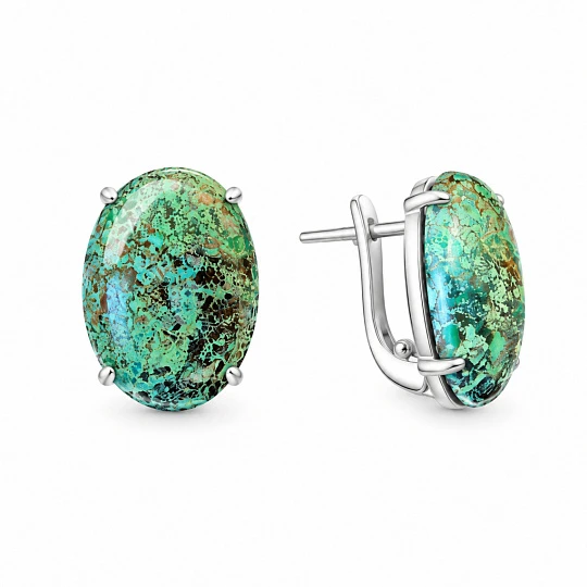Серьги из серебра