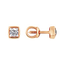 Серьги золотые 1044952-11210 | Серьги золотые 1044952-11210 купить по цене 24570 руб. в ювелирном магазине ⭐️ «Золотая Подкова»