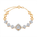 Браслет золотой Т146601219 | Браслет золотой Т146601219 купить по цене 265425 руб. в ювелирном магазине ⭐️ «Золотая Подкова»