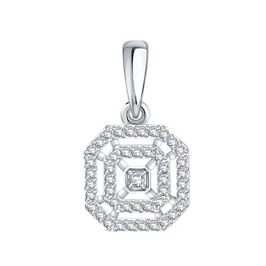 Подвеска золотая Т306036116 | Ювелирные изделия от бренда Каратов 💍 купить по доступной цене в ювелирной сети «Золотая Подкова»