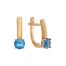 Серьги золотые 1040912-11220-T | Серьги золотые 1040912-11220-T купить по цене 32077 руб. в ювелирном магазине ⭐️ «Золотая Подкова»
