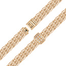 Браслет золотой 0606129 | Браслет золотой 0606129 купить по цене 231888 руб. в ювелирном магазине ⭐️ «Золотая Подкова»