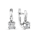 Серьги золотые Т30102Б740 | Серьги золотые Т30102Б740 купить по цене 112894 руб. в ювелирном магазине ⭐️ «Золотая Подкова»