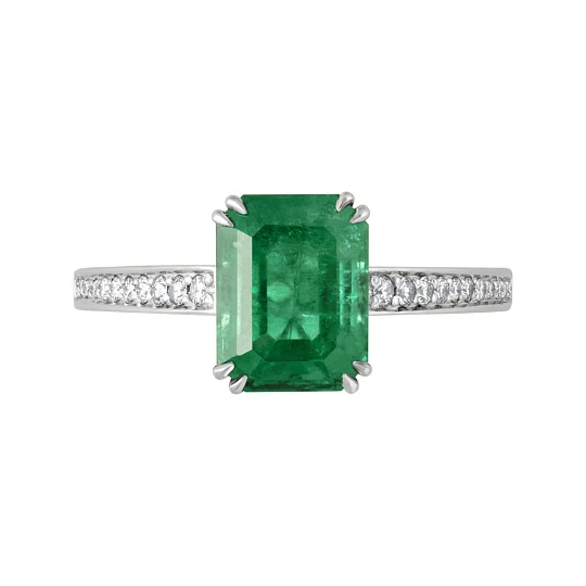 Кольцо золотое 702-00668-91-11-01-10 | Кольца с изумрудами купить по выгодной цене в ювелирном магазине ⭐️ «Золотая Подкова»