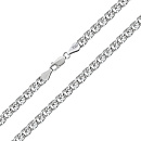 Цепь серебряная 5302R070L60 | Цепь серебряная 5302R070L60 купить по цене 8296 руб. в ювелирном магазине ⭐️ «Золотая Подкова»