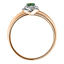 Кольцо золотое 822321Бр.Изумруд | Кольцо золотое 822321Бр.Изумруд купить по цене 93214 руб. в ювелирном магазине ⭐️ «Золотая Подкова»