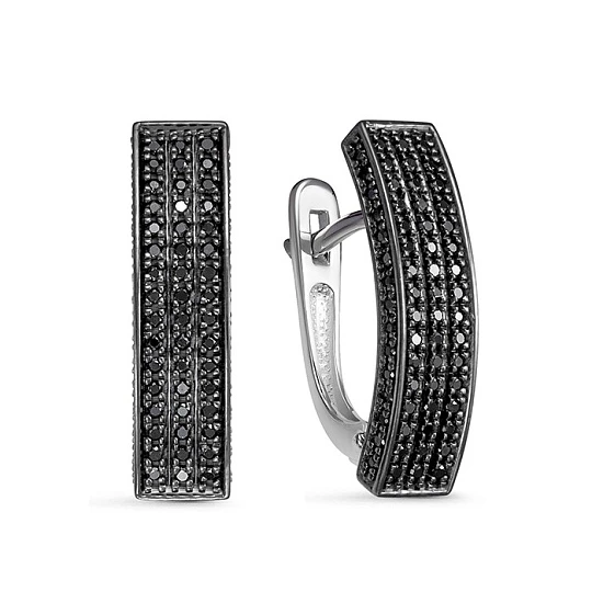 Серьги из золота с бриллиантами