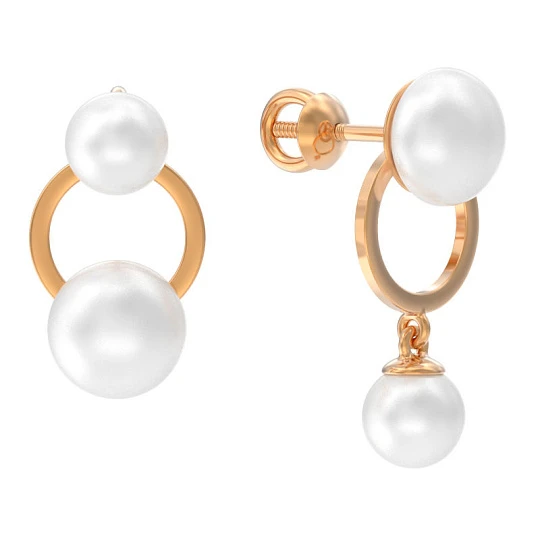 Серьги золотые 1044272-11250 | Пусеты винтовые серьги купить по выгодной цене в ювелирном магазине ⭐️ «Золотая Подкова» Серьги золотые 1044272-11250 | Пусеты винтовые серьги купить по выгодной цене в ювелирном магазине ⭐️ «Золотая Подкова»