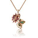 Подвеска золотая 03-2919-00-000-1110-48 | Подвеска золотая 03-2919-00-000-1110-48 купить по цене 41445 руб. в ювелирном магазине ⭐️ «Золотая Подкова»