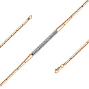 Браслет золотой Б0021-120 | Браслет золотой Б0021-120 купить по цене 283684 руб. в ювелирном магазине ⭐️ «Золотая Подкова»