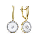 Серьги золотые 2-0171-301 | Серьги золотые 2-0171-301 купить по цене 258243 руб. в ювелирном магазине ⭐️ «Золотая Подкова»