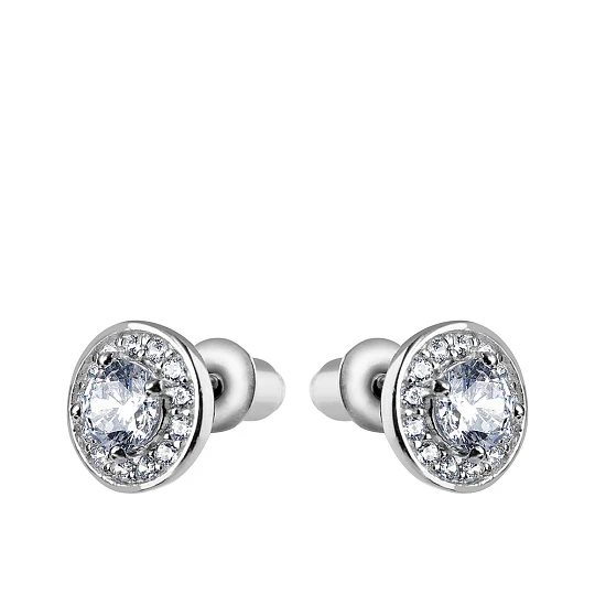 Серьги серебряные G1NL10025 | Пусеты гвоздики серьги купить по выгодной цене в ювелирном магазине ⭐️ «Золотая Подкова» Серьги серебряные G1NL10025 | Пусеты гвоздики серьги купить по выгодной цене в ювелирном магазине ⭐️ «Золотая Подкова»