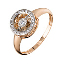 Кольцо золотое 802-02082-10-11-00-50 | Кольцо золотое 802-02082-10-11-00-50 купить по цене 136727 руб. в ювелирном магазине ⭐️ «Золотая Подкова»