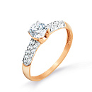 Кольцо золотое Т142014653 | Кольцо золотое Т142014653 купить по цене 43200 руб. в ювелирном магазине ⭐️ «Золотая Подкова»