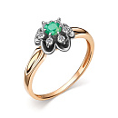 Кольцо золотое 11050-101 | Кольцо золотое 11050-101 купить по цене 84219 руб. в ювелирном магазине ⭐️ «Золотая Подкова»