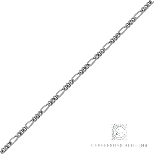 Цепь серебряная 0102R040S60 | Ювелирные изделия от бренда Серебряная Венеция 💍 купить по доступной цене в ювелирной сети «Золотая Подкова»