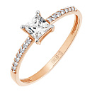 Кольцо золотое 802-02291-10-00-20-00 | Кольцо золотое 802-02291-10-00-20-00 купить по цене 37575 руб. в ювелирном магазине ⭐️ «Золотая Подкова»