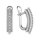 Серьги золотые 25479-200 | Серьги золотые 25479-200 купить по цене 294521 руб. в ювелирном магазине ⭐️ «Золотая Подкова»