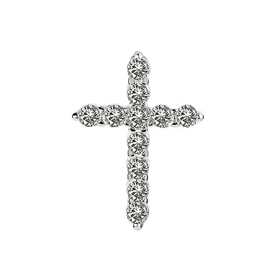 Подвеска серебряная X055 | Подвески и кулоны и кресты фантазийные купить по выгодной цене в ювелирном магазине ⭐️ «Золотая Подкова»