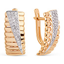 Серьги золотые 903152-1102 | Серьги золотые 903152-1102 купить по цене 70590 руб. в ювелирном магазине ⭐️ «Золотая Подкова»