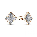 Серьги золотые 050125 | Серьги золотые 050125 купить по цене 71666 руб. в ювелирном магазине ⭐️ «Золотая Подкова»