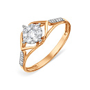 Кольцо золотое Т13601А624 | Кольцо золотое Т13601А624 купить по цене 95385 руб. в ювелирном магазине ⭐️ «Золотая Подкова»