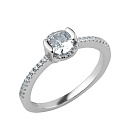 Кольцо серебряное SET8386R | Кольцо серебряное SET8386R купить по цене 2558 руб. в ювелирном магазине ⭐️ «Золотая Подкова»