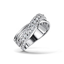 Кольцо серебряное 821291с | Кольцо серебряное 821291с купить по цене 3156 руб. в ювелирном магазине ⭐️ «Золотая Подкова»