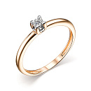 Кольцо золотое 14283-100 | Кольцо золотое 14283-100 купить по цене 67627 руб. в ювелирном магазине ⭐️ «Золотая Подкова»