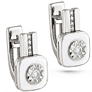 Серьги золотые 12-1804-1010 | Серьги золотые 12-1804-1010 купить по цене 155269 руб. в ювелирном магазине ⭐️ «Золотая Подкова»