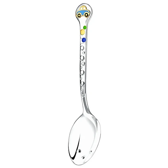 Ложка Ag 976ЛЖ05808 поз. Машинка | Ювелирные изделия в сети Золотая Подкова