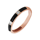 Кольцо золотое 11-01755-1002 | Кольцо золотое 11-01755-1002 купить по цене 46860 руб. в ювелирном магазине ⭐️ «Золотая Подкова»