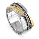 Кольцо золотое 11-2720-1000 | Кольцо золотое 11-2720-1000 купить по цене 121020 руб. в ювелирном магазине ⭐️ «Золотая Подкова»