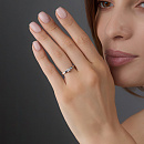 Кольцо золотое 14003-200 | Кольцо золотое 14003-200 купить по цене 54274 руб. в ювелирном магазине ⭐️ «Золотая Подкова»