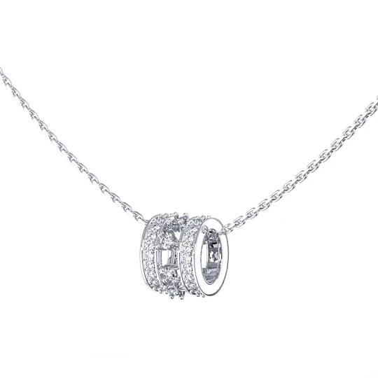 Подвеска серебряная 4101608-00775