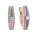 Серьги золотые 12-01183-1000 | Серьги золотые 12-01183-1000 купить по цене 90210 руб. в ювелирном магазине ⭐️ «Золотая Подкова»