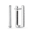 Серьги золотые 25191-213 | Серьги золотые 25191-213 купить по цене 119486 руб. в ювелирном магазине ⭐️ «Золотая Подкова»