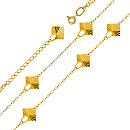 Браслет золотой Т10060918-16 | Браслет золотой Т10060918-16 купить по цене 33851 руб. в ювелирном магазине ⭐️ «Золотая Подкова»