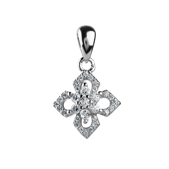 Подвеска серебряная SET18683P | Фантазийные подвески и кулоны купить по выгодной цене в ювелирном магазине ⭐️ «Золотая Подкова»