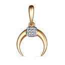 Подвеска золотая 35202-100 | Подвеска золотая 35202-100 купить по цене 16534 руб. в ювелирном магазине ⭐️ «Золотая Подкова»